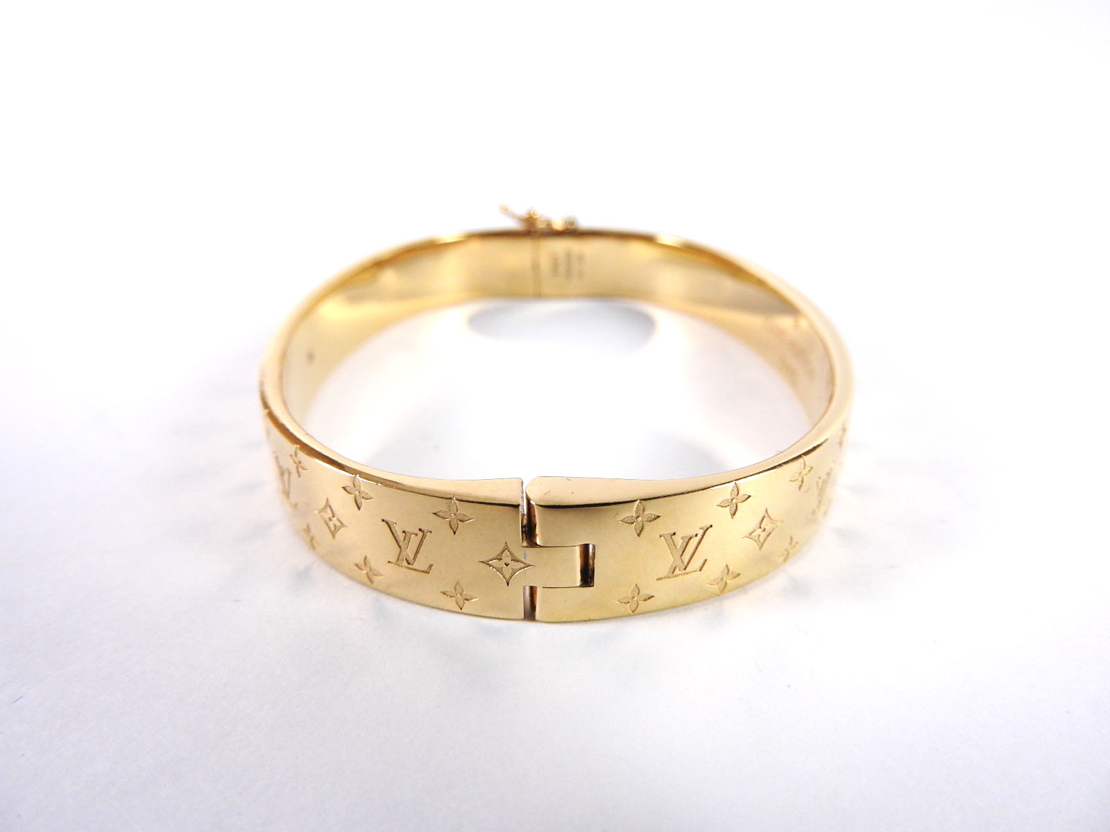 Louis Vuitton Gold Cuff Bracelet | SEMA Data Co-op