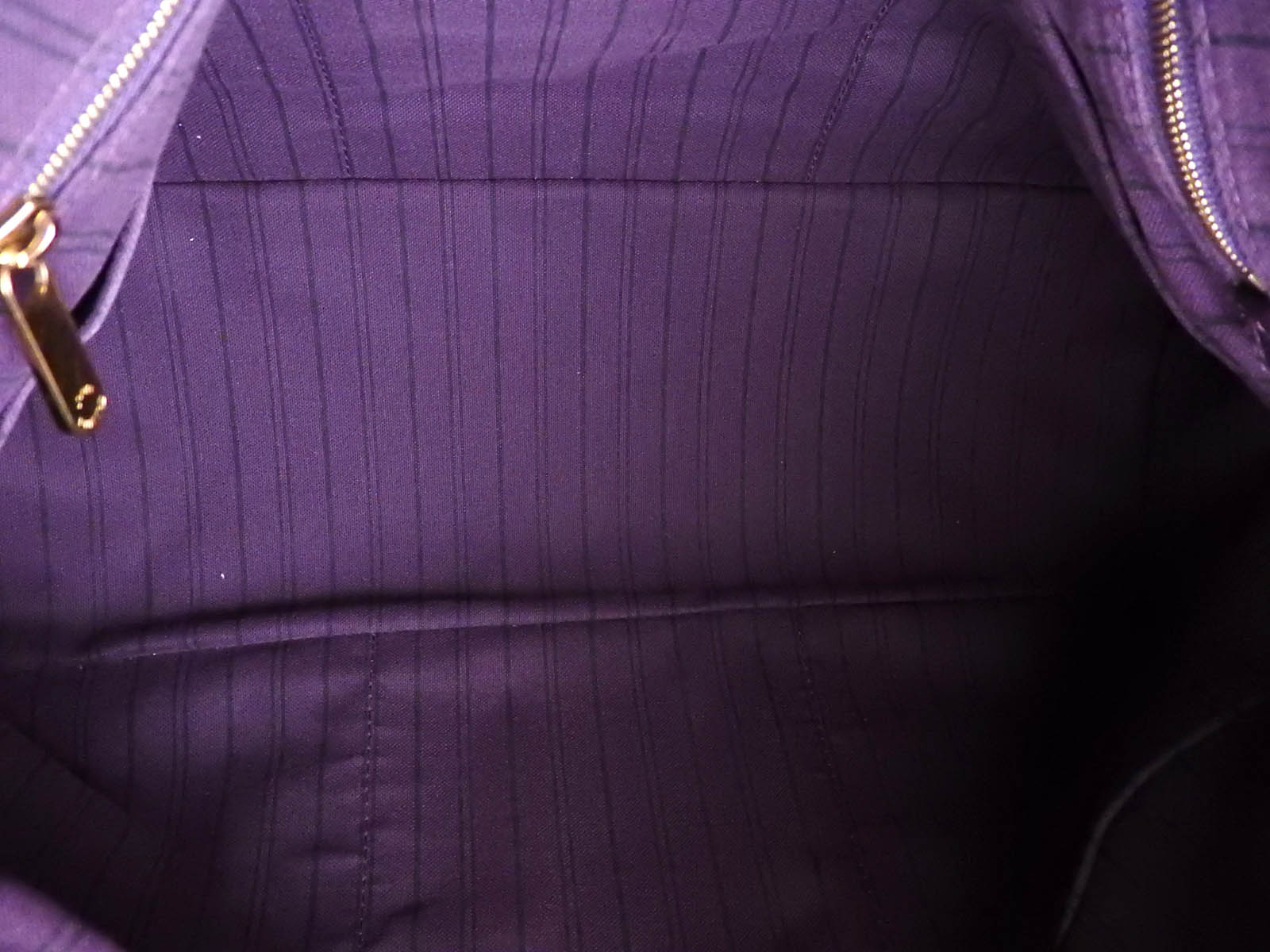LOUIS VUITTON Artsy MM Monogram Empreinte Aube Purple Shoulder Handbag  M93828