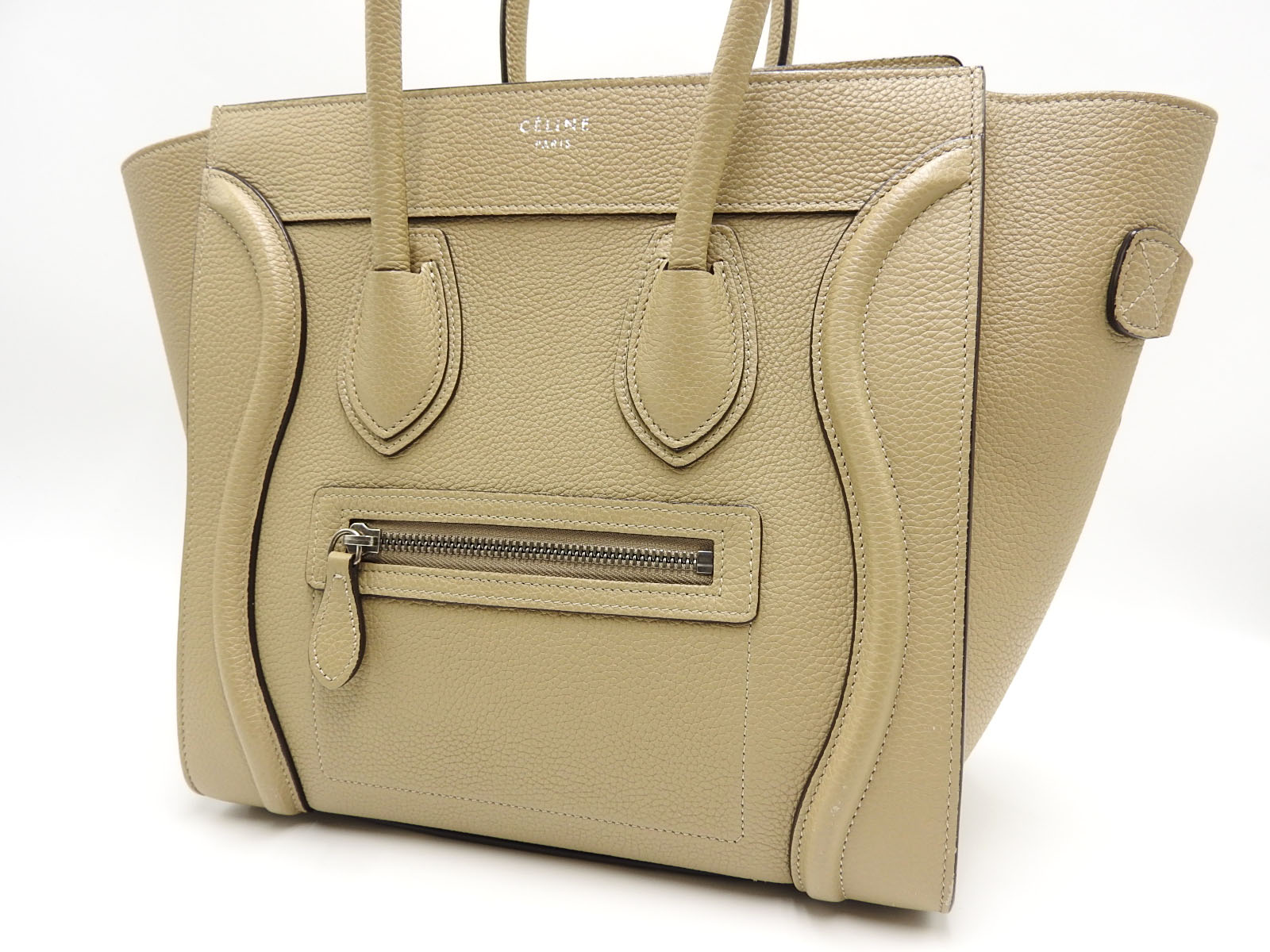 celine micro luggage dune