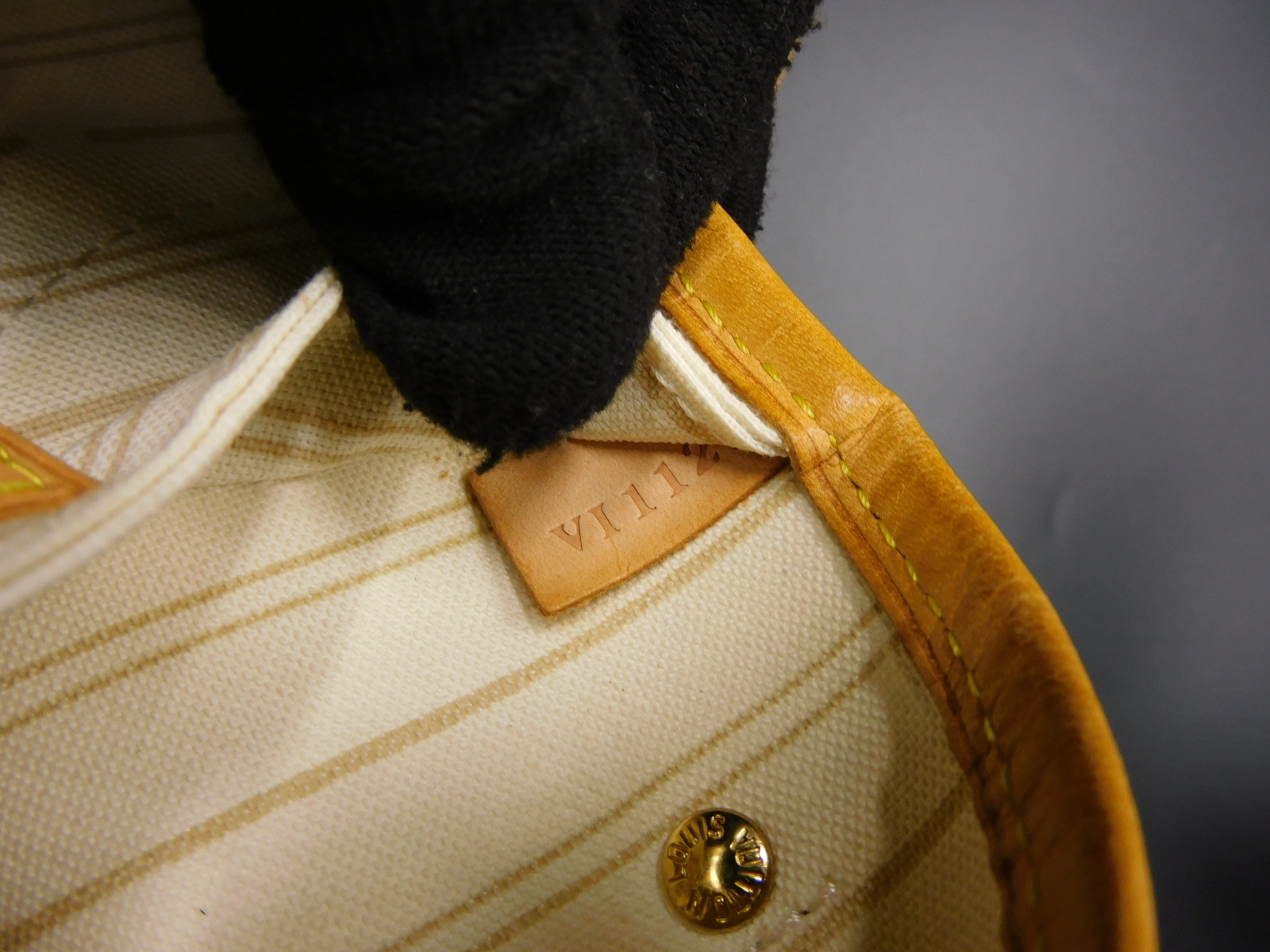 Auth LOUIS VUITTON Neverfull PM Damier Azur Tote Bag Shoulder Bag N51110 V-1636 | eBay