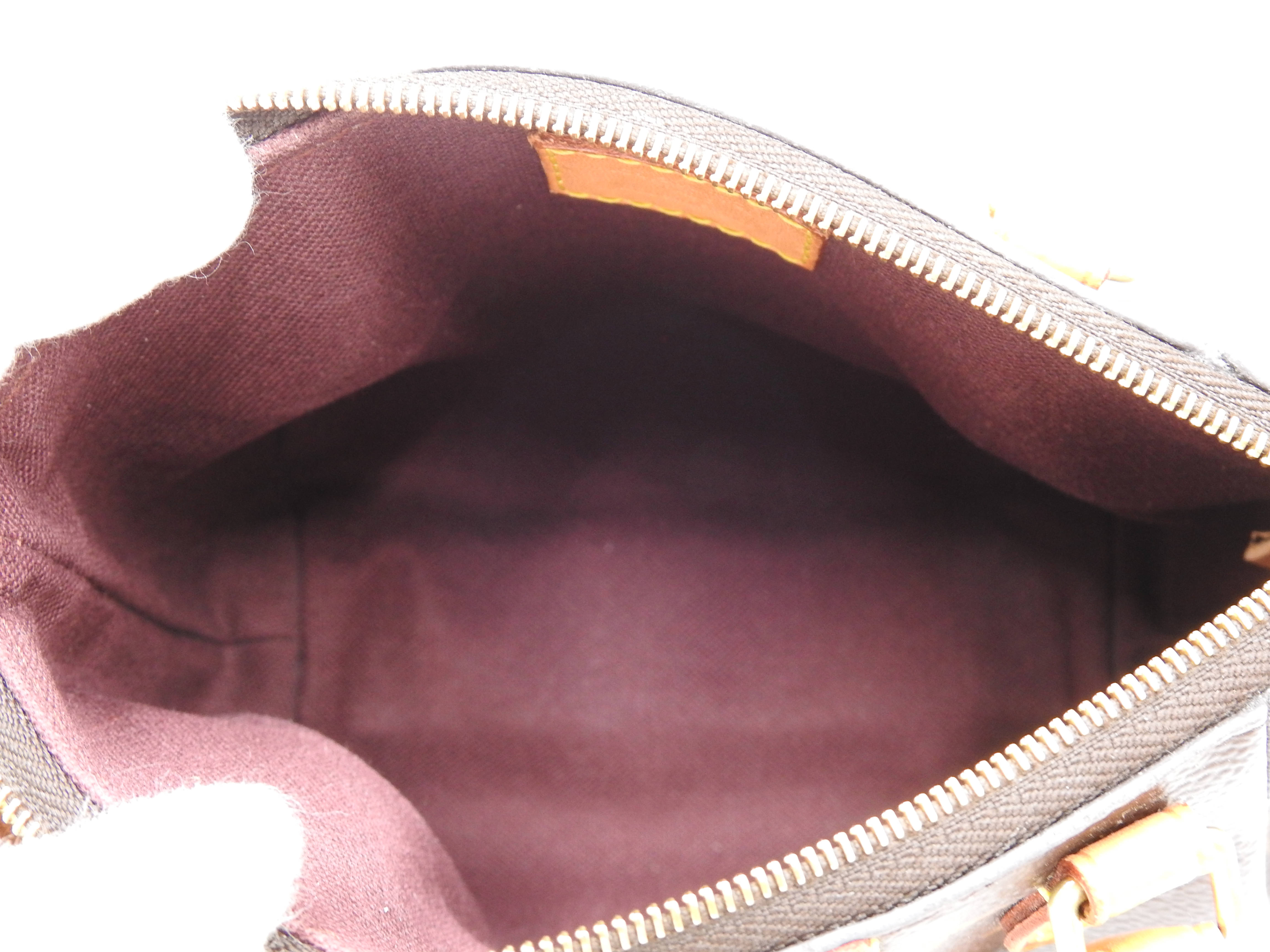 LOUIS VUITTON Monogram Nano Turenne 2way Shoulder Hand Bag Canvas