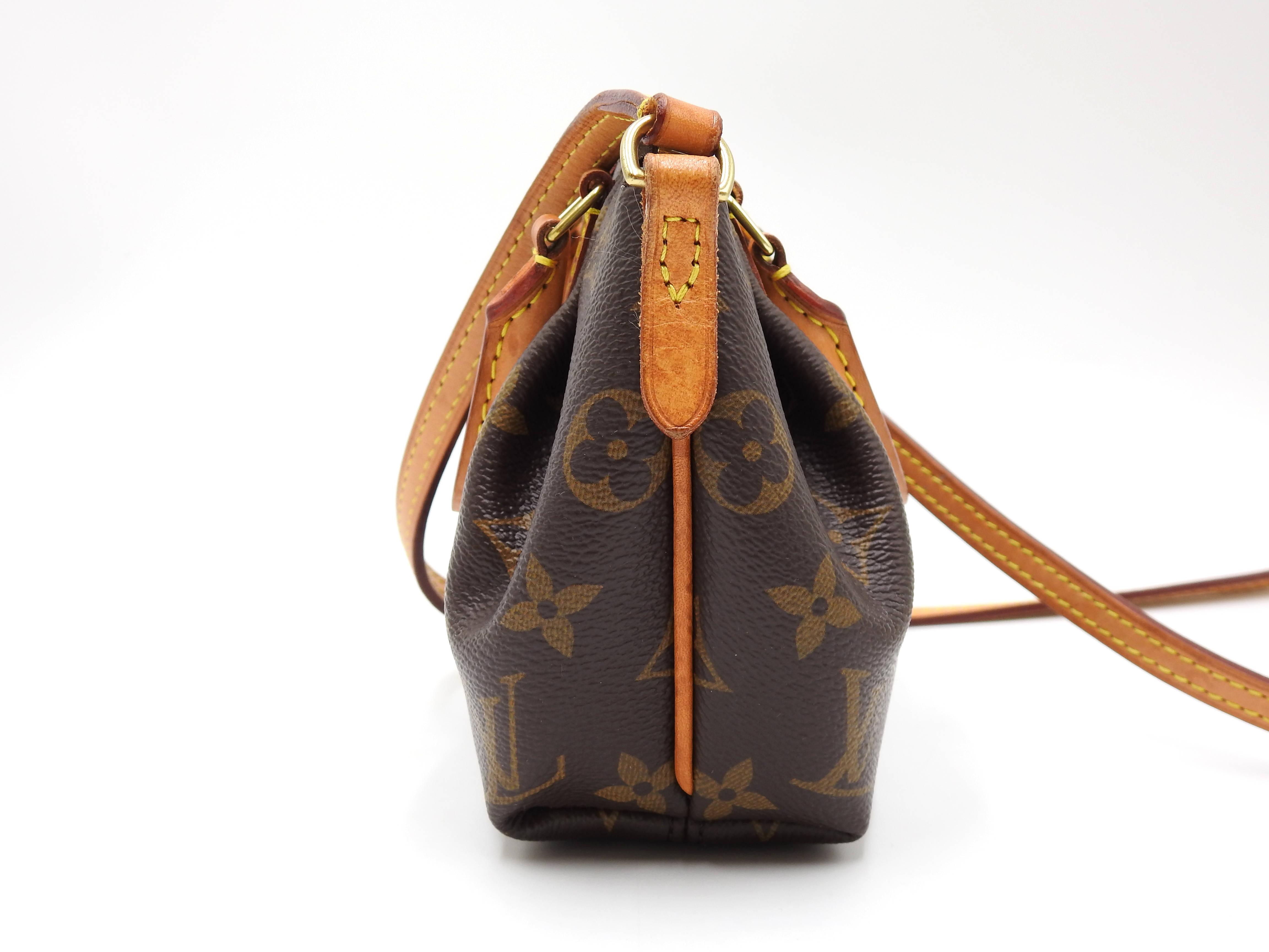 LOUIS VUITTON Monogram Nano Turenne 2way Shoulder Hand Bag Canvas