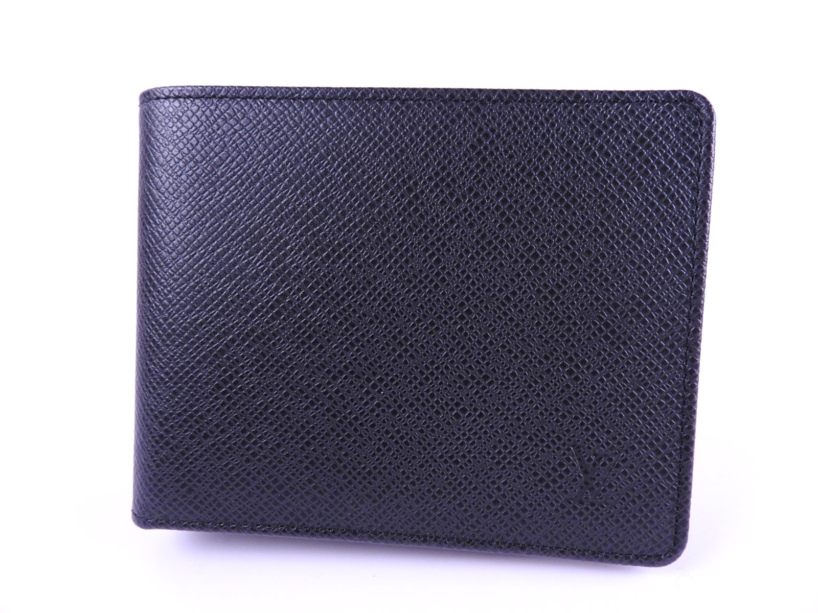 LOUIS VUITTON Taiga Portefeuille Florin Bifold Wallet Ardoise Black M31112 A8313 – brand7